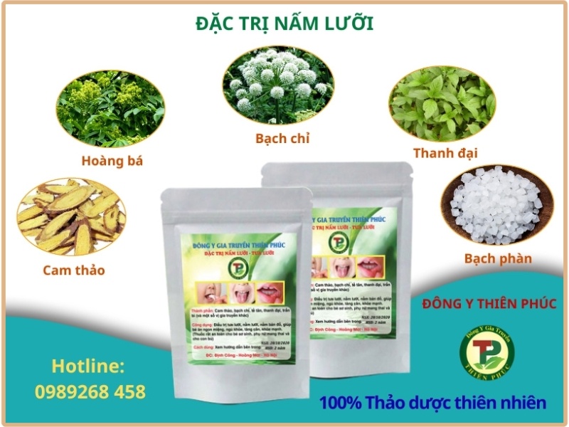 Đặc trị nấm lưỡi thiên phúc