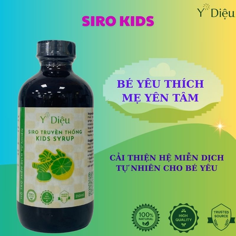Siro Ho Trẻ Em - Giảm Ho, Long Đờm Hiệu Quả Bằng Thảo Dược