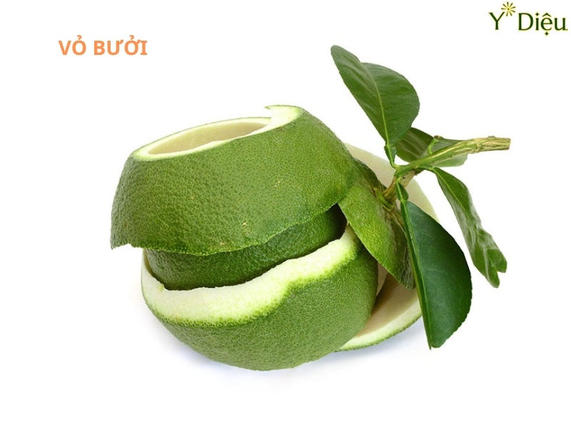 Vỏ bưởi có tinh dầu giúp mọc tóc làm tóc óng mượt